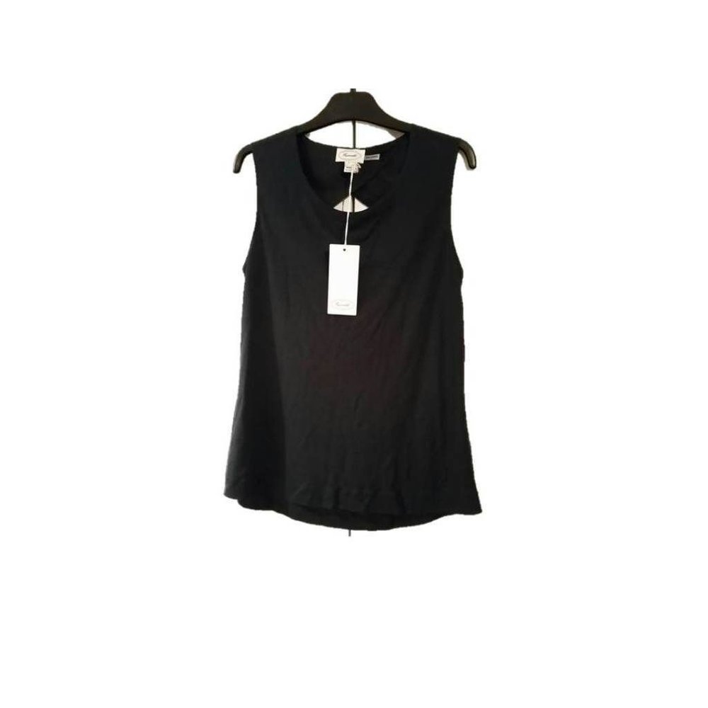 $250 FACONNABLE MALLARD DRAPED TOP SHIRT SMALL